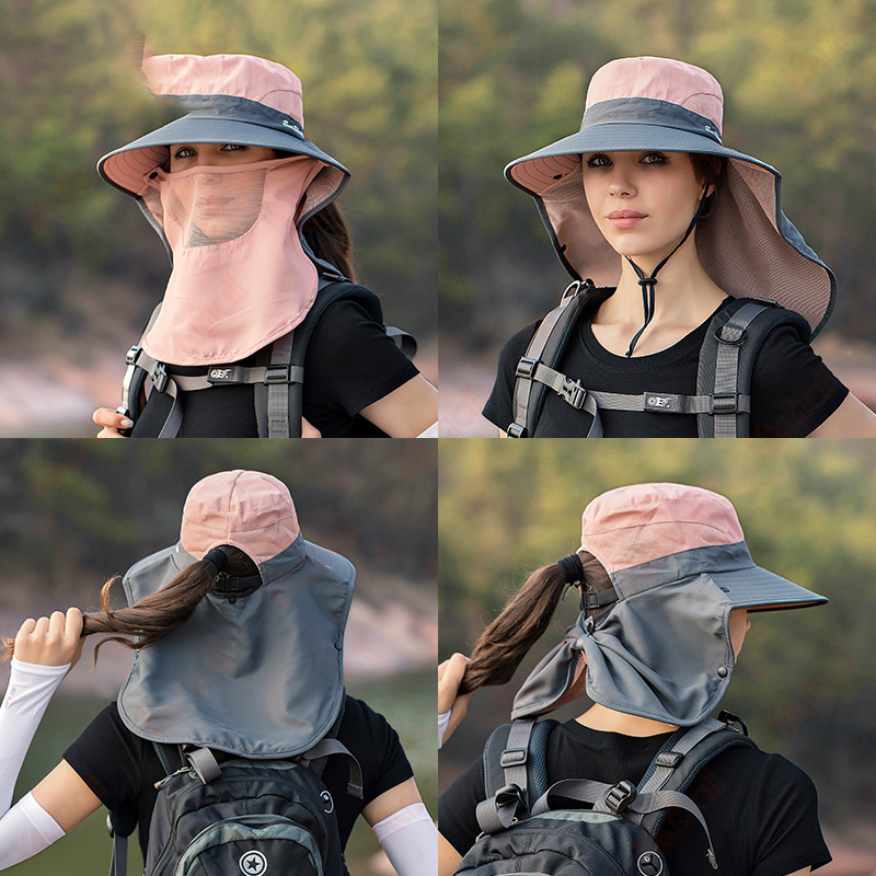 summer hats with face shield